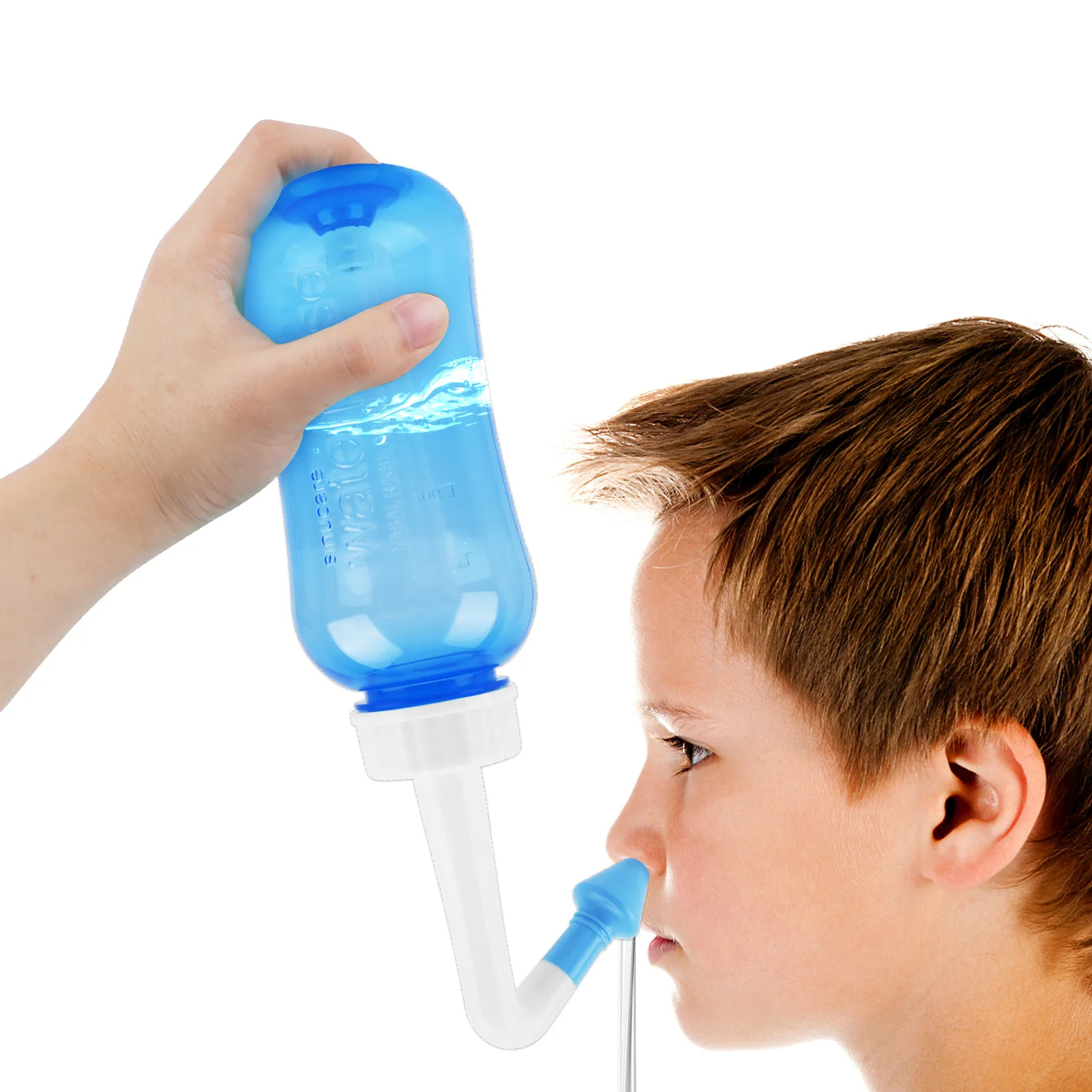 Neti Pot Nasal Rinse - 300/500ML Naso Lavaggio Cleaner Irrigatore Nasale