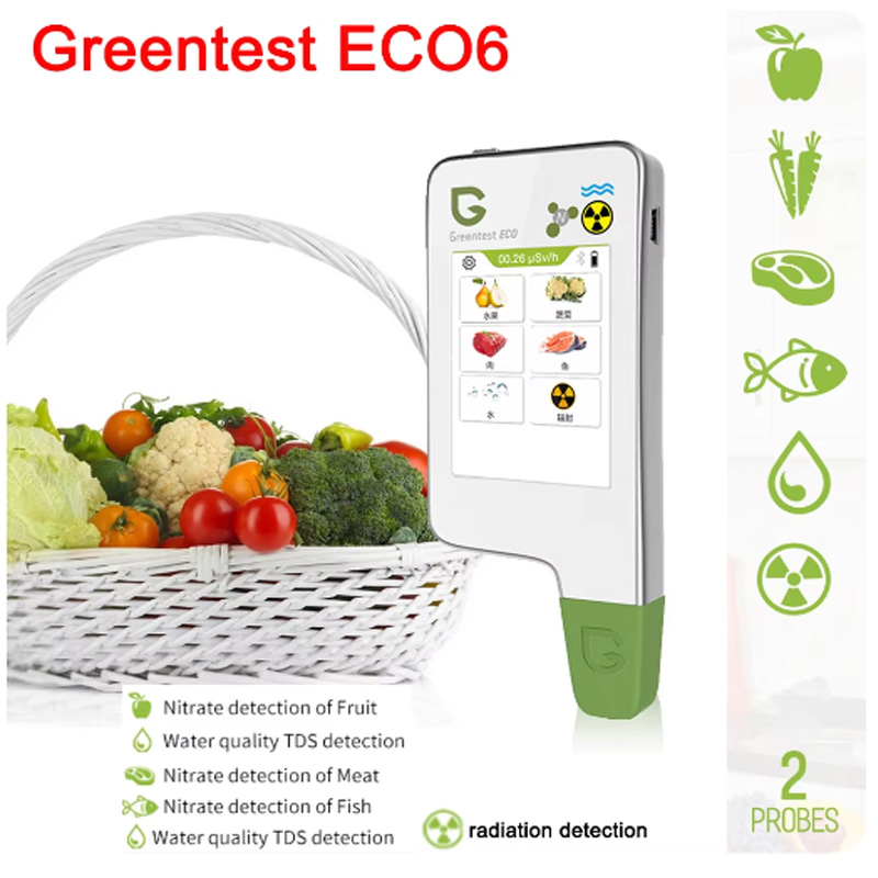 Health Wellness Solutions - 1-6 Greentest Rilevatore di sicurezza alimentare
