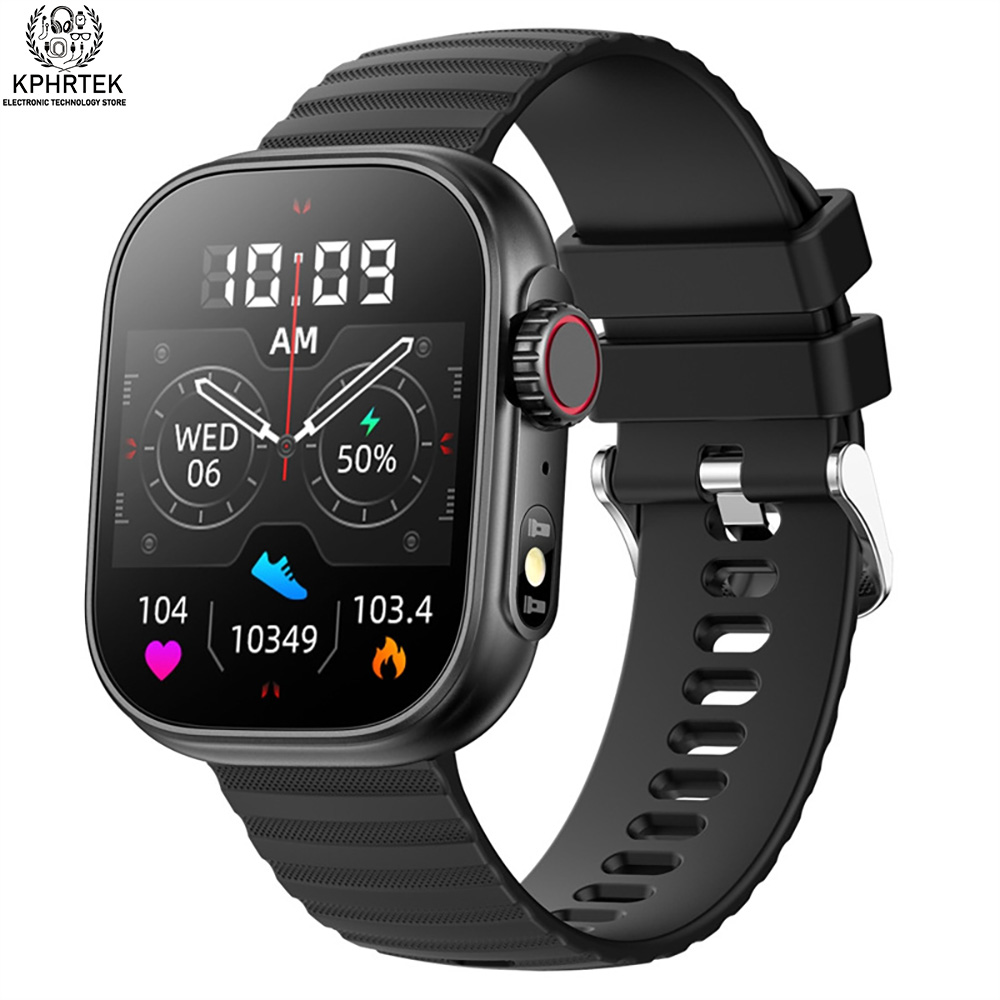 Xbody Health & Wellness - Smartwatch ZW39 per Uomo, Bluetooth 5.1,
