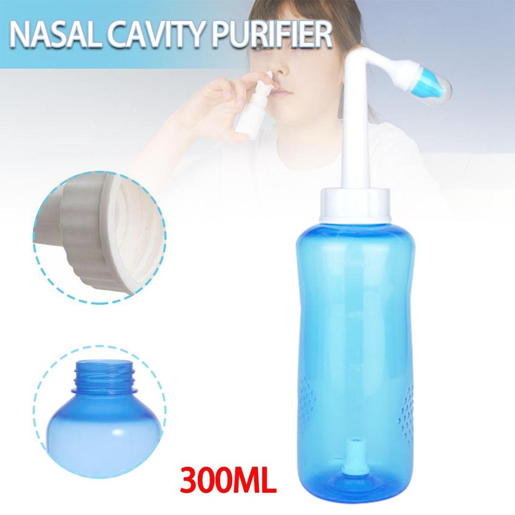 Neti Pot Nasal Rinse - Flacone per Lavaggio Nasale da 300ML,