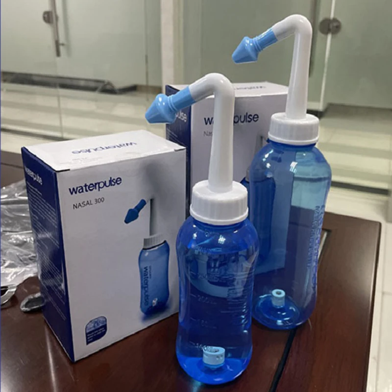 Neti Pot Nasal Rinse - Irrigatore Nasale da 300ml/500ml per Neonati