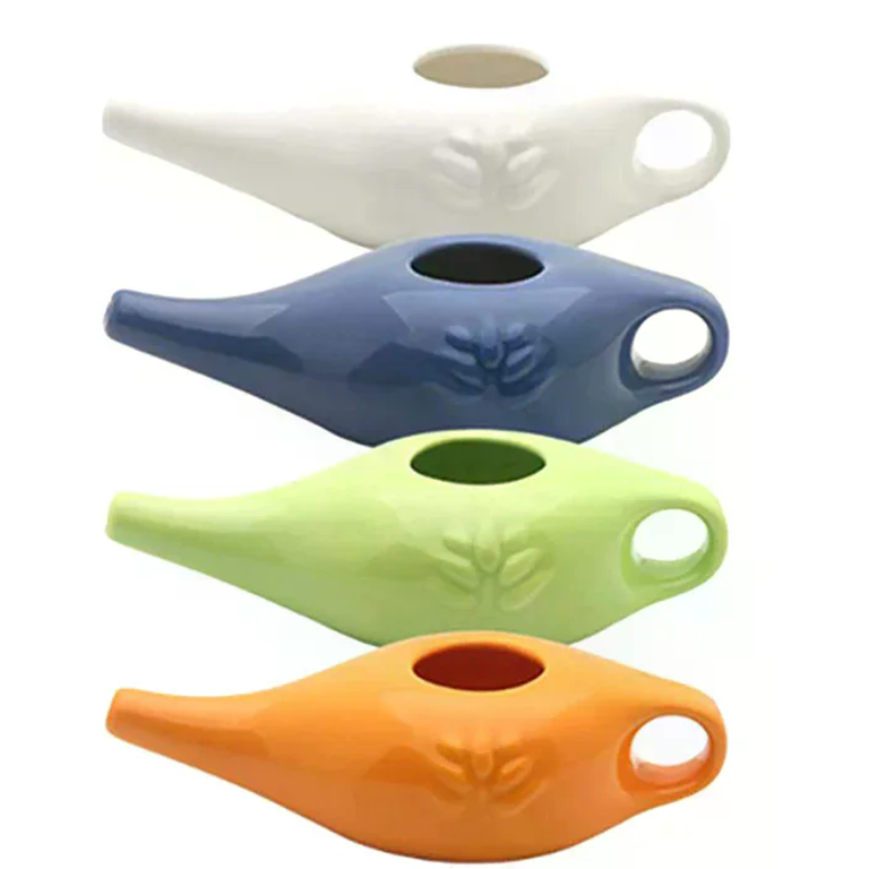 Neti Pot Nasal Rinse - Per Sinus Rinite Allergia Naso Yoga