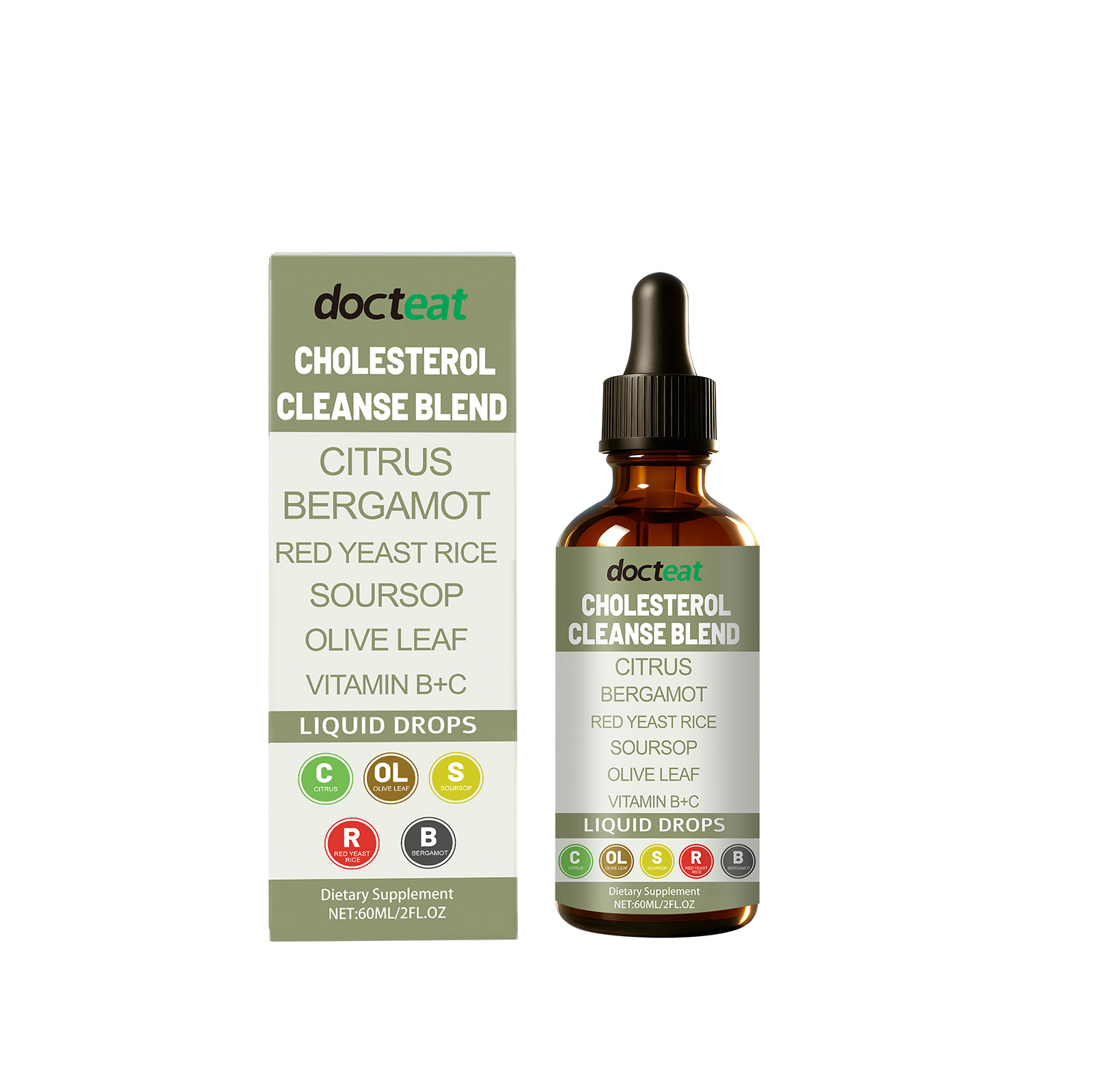 Health Wellness Food - Gocce Liquide di Bergamotto Citrus con