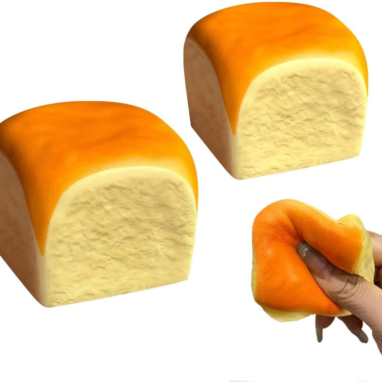 Health Wellness Solutions - Giocattolo Squishy a forma di pane