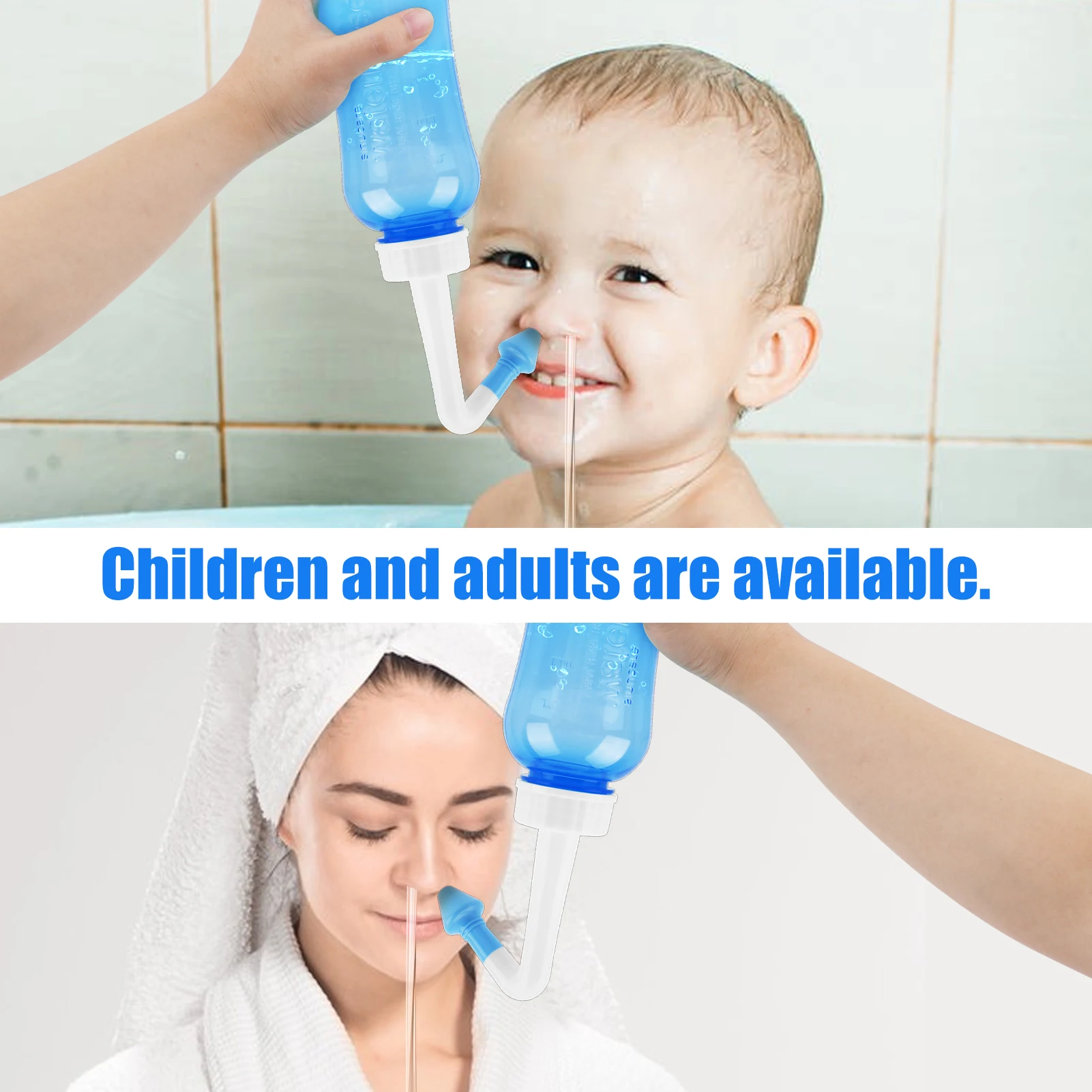 300/500ML Naso Lavaggio Cleane - Neti Pot Nasal Rinse recensione e prezzo