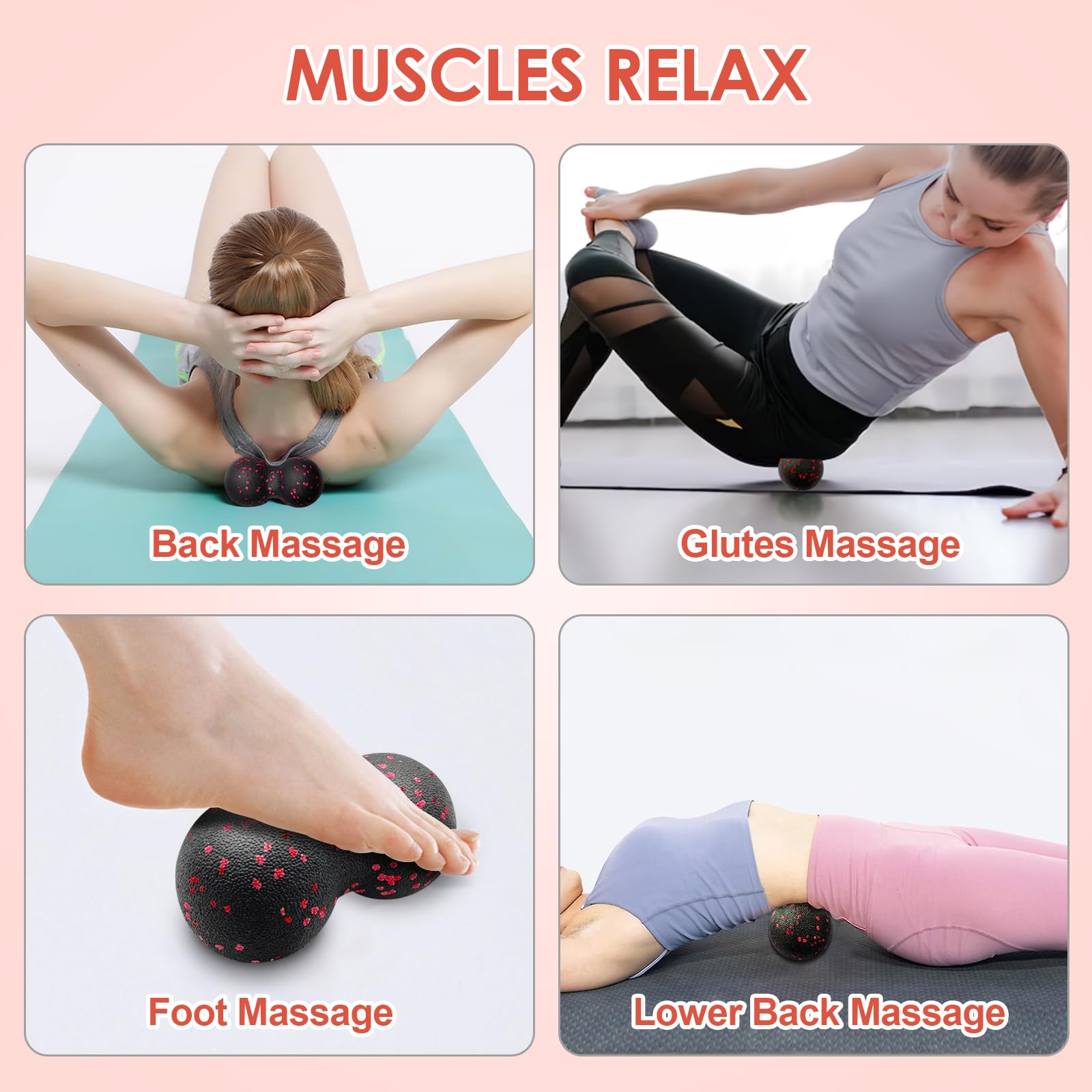 Set di palline di arachidi per - Vibrating Foam Roller recensione e prezzo