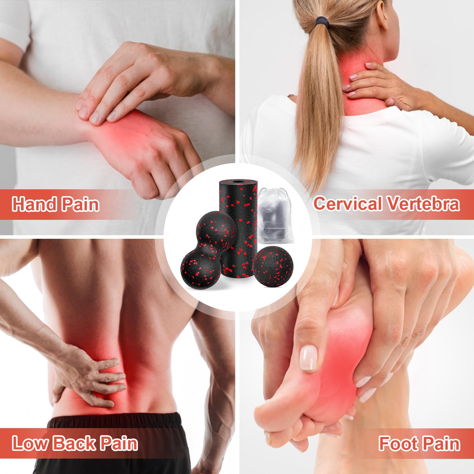 Set di palline di arachidi per - Vibrating Foam Roller recensione e prezzo