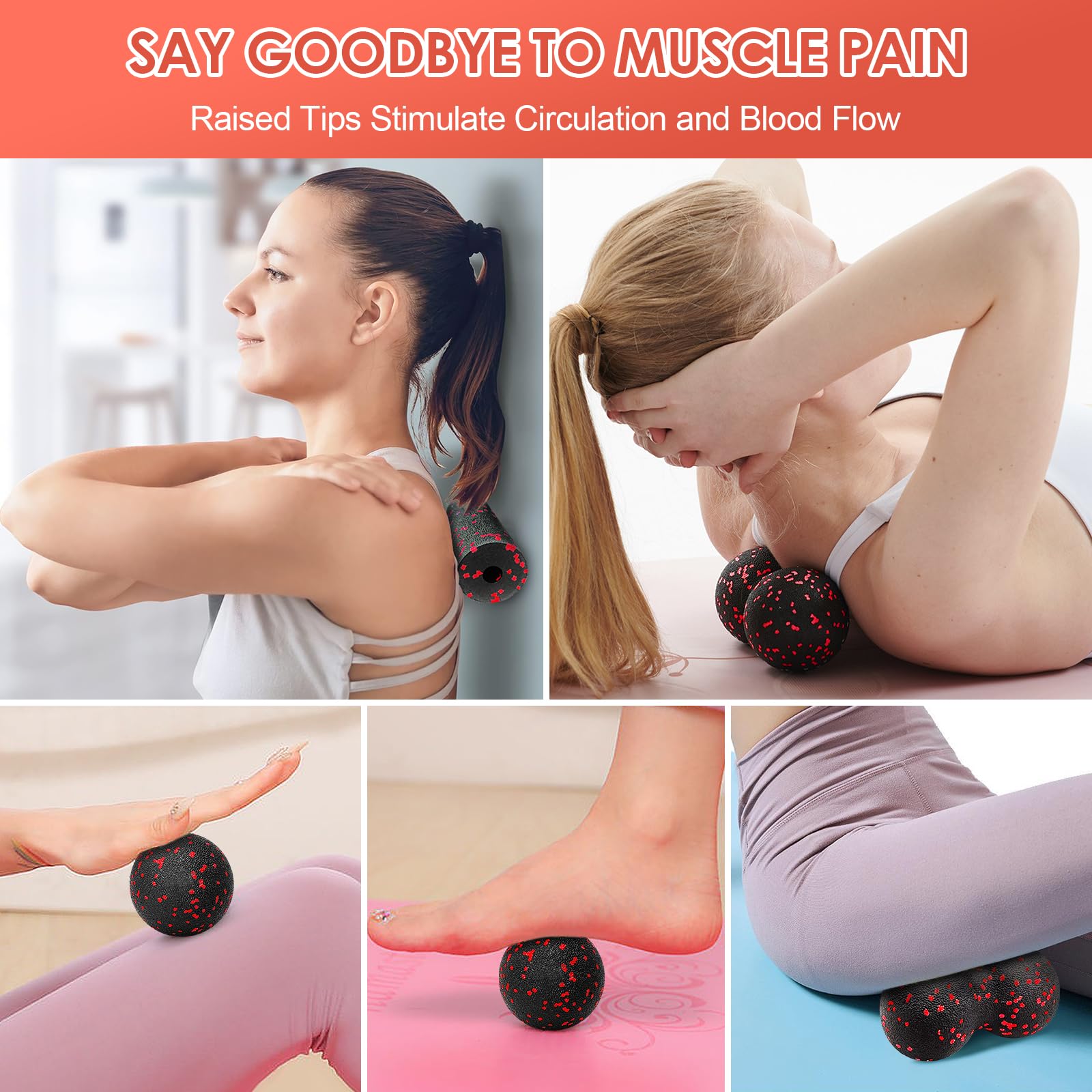 Set di palline di arachidi per - Vibrating Foam Roller recensione e prezzo