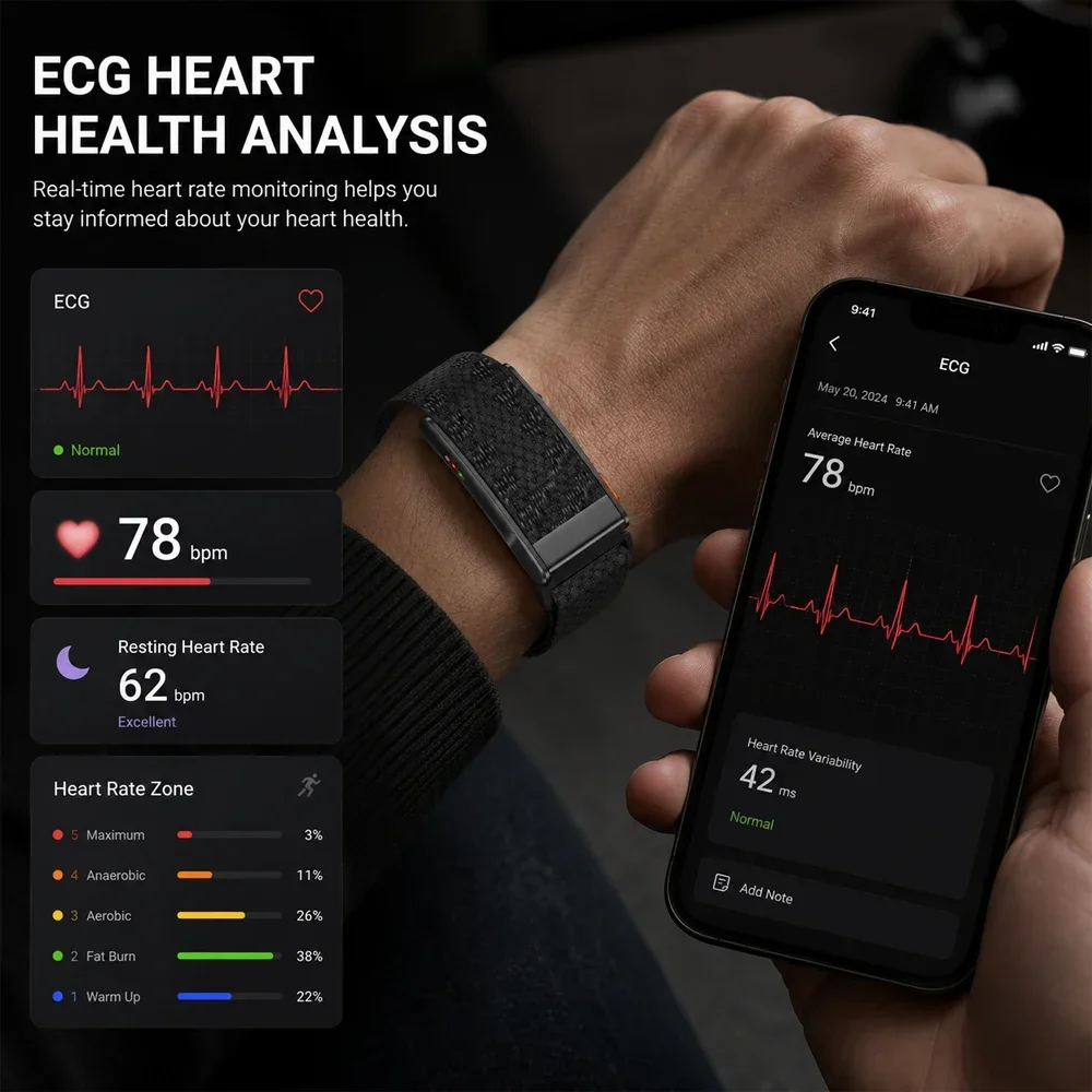 Nuovo Smartwatch Senza Schermo - Health Wellness App recensione e prezzo