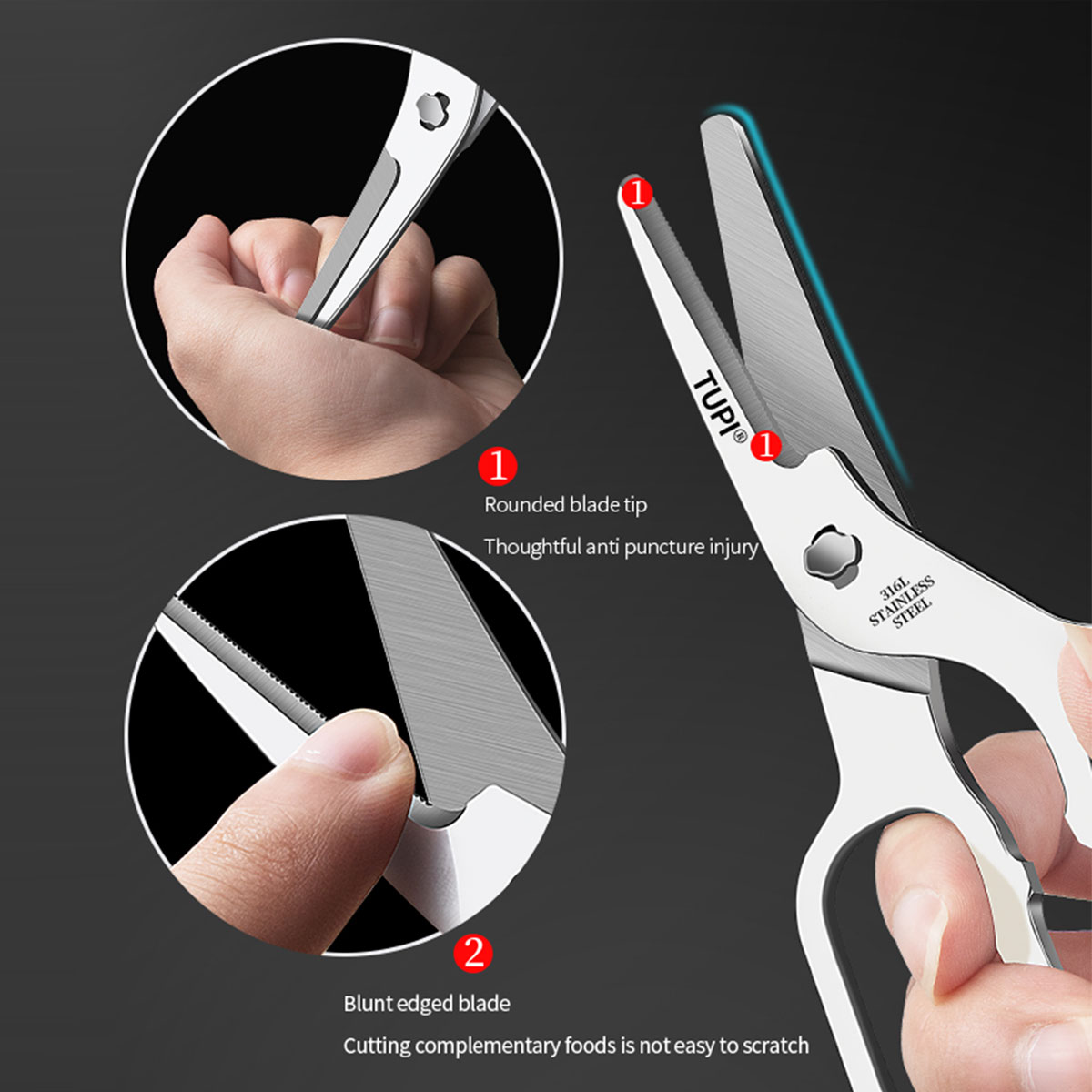 TUPI - Forbici in acciaio inos - Health Wellness Solutions recensione e prezzo